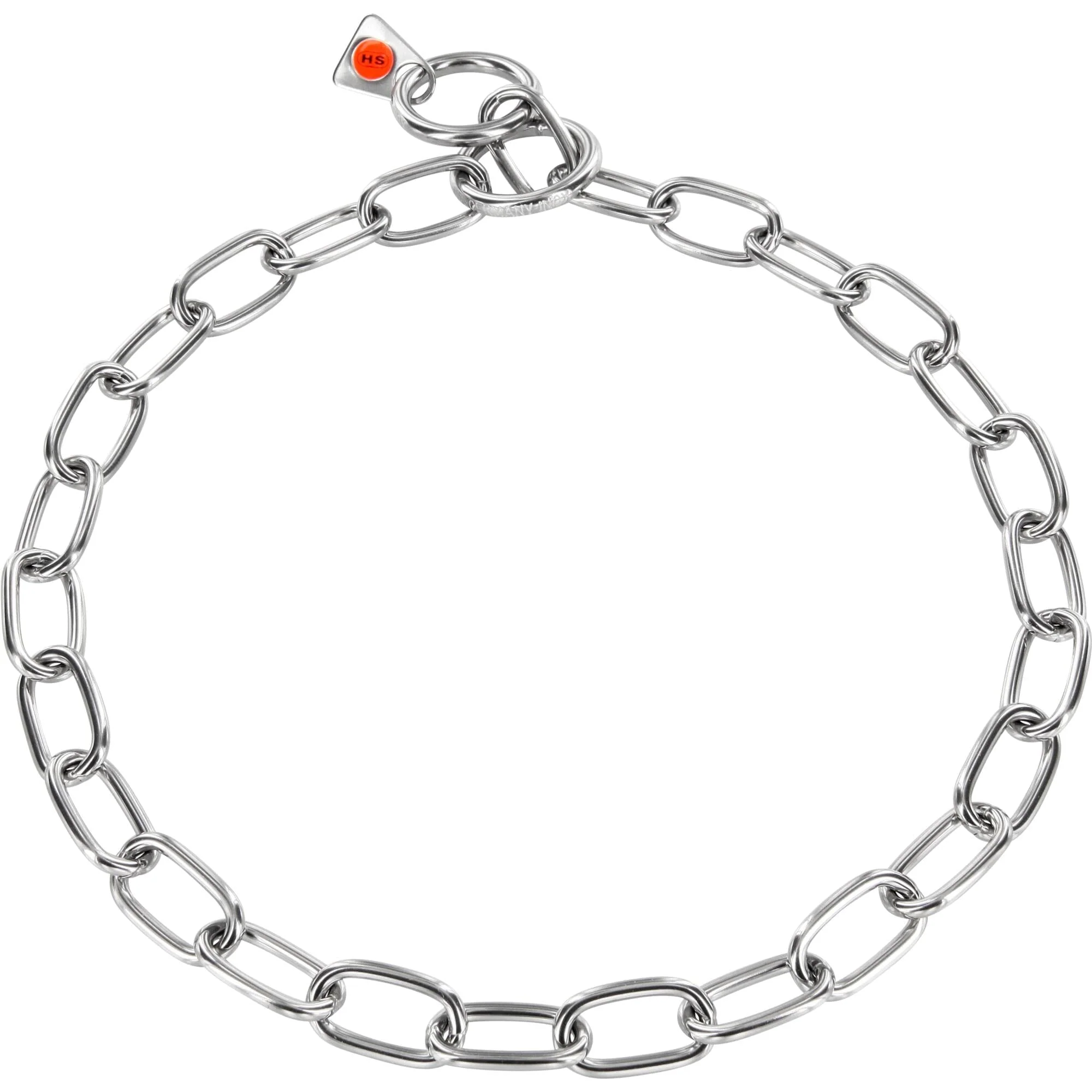 Sustainable Herm Sprenger - Short Link Fur Saver Collar - Stainless Steel Efficient