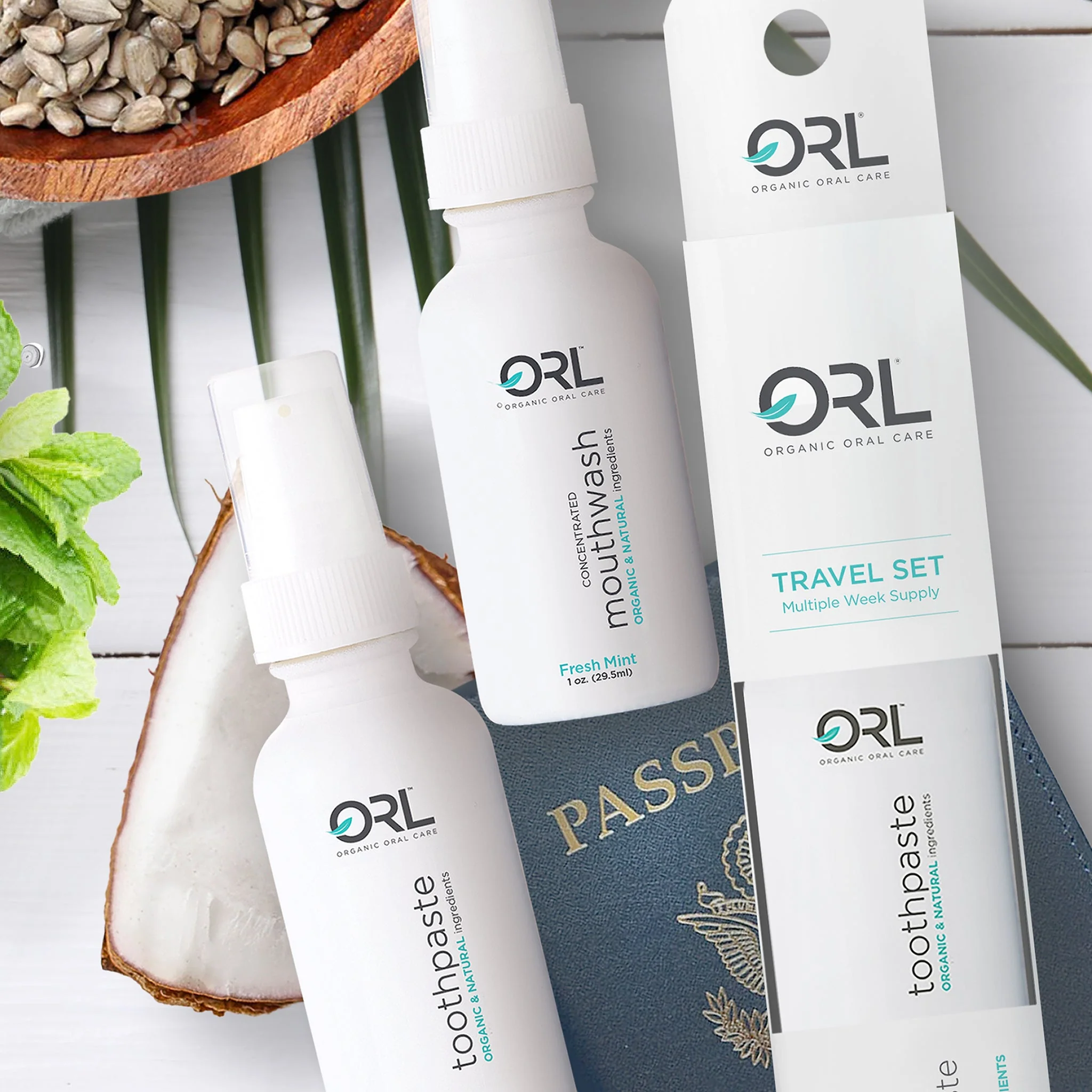 Healthy Travel Set - Fresh Mint Safe