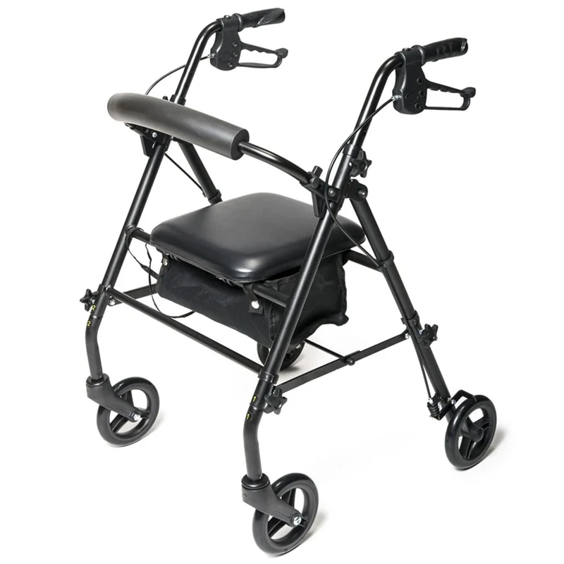 Recyclable Lumex Walkabout Steel Knock Down Rollator Eco-Friendly
