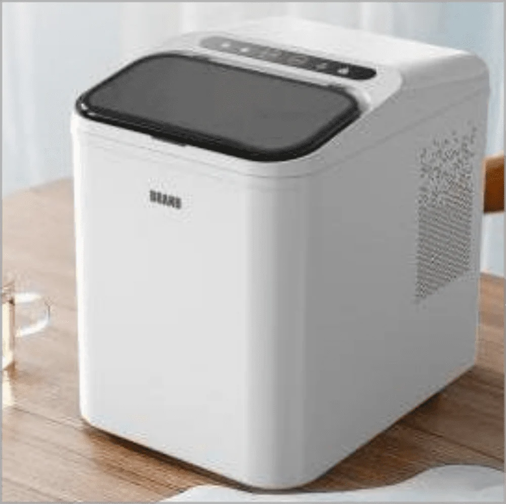 Stylish BEHOST Countertop Nugget Ice Maker 15kg 24H Portable Pellet Sonic Ice Maker with Soft Chewable Ice Pebble Crushed Ice Machine for Home Kitchen Office Compact Ice Maker Nugget Proven