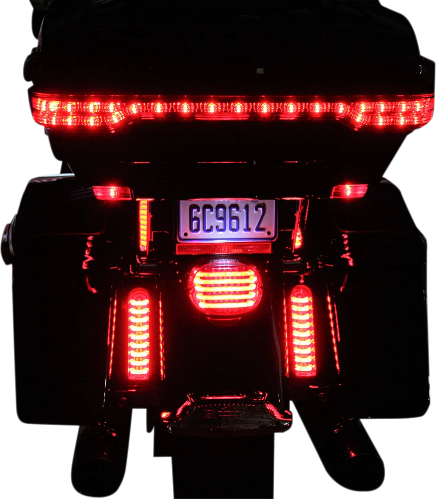 Advanced Custom Dynamics ProBEAM Fillerz Lights - Red - Chrome PB-FILL-R-C Consistent