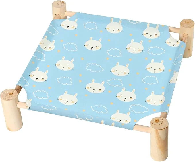 Stylish Patas Lague Cat and Dog Hammock Bed for Small Dogs Brethable Wooden Cat Pet Rabbit d Cooling Outdoor Bed Cots Furniture for All Seasons RabbitsAbout ThisOverview Professional