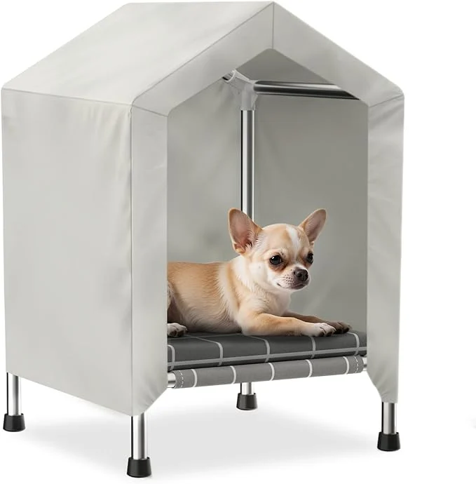 Lightweight d Dog House with Soft Cushion Insert - Comfortable Pet Home with d Design Sturdy Dog Shelter for Indoor Outdoor Use for Pets Small About ThisOverview Safe