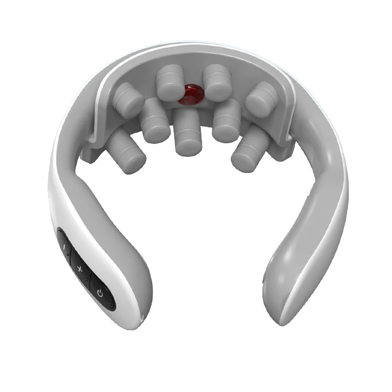 Elite Portable Multifunctional Cervical Spine Massager with Pulse Heat Therapy Detailed