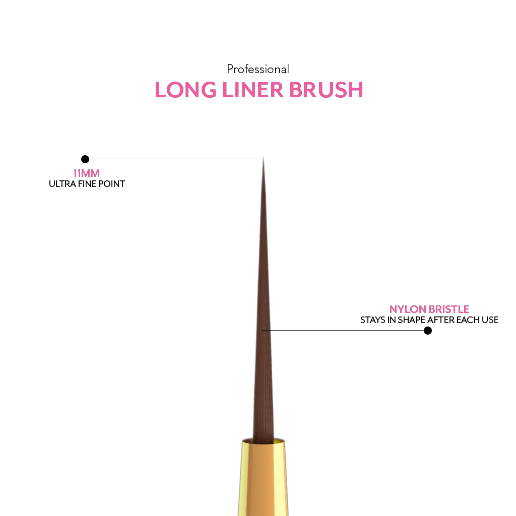 Top-Quality Professional Long Fine Liner Nail Brush Quality