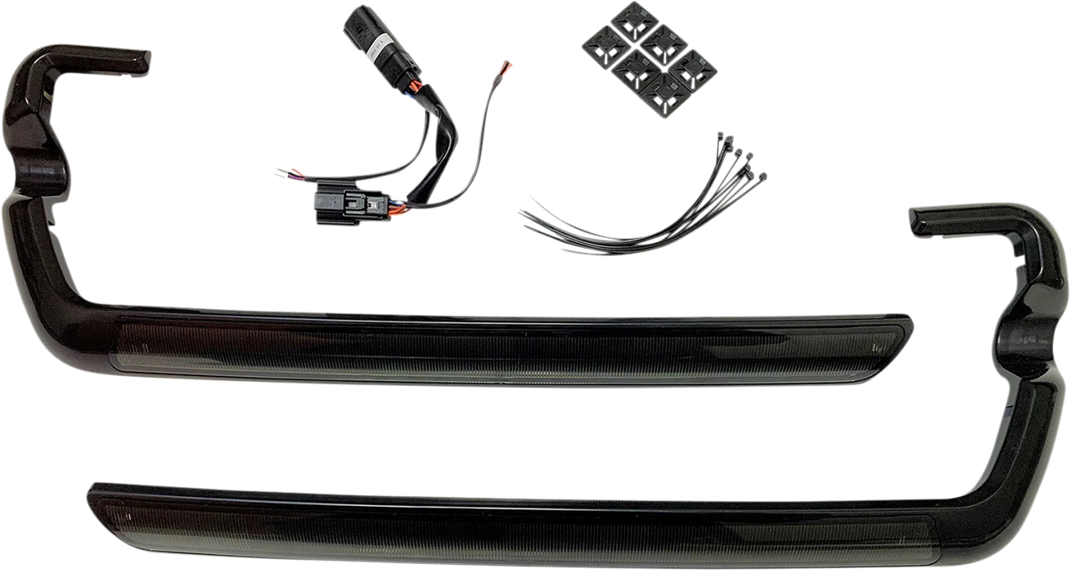 Elegant Custom Dynamics Marker Light - Saddlebag - Smoke - Black CD-SB-SIDE-SB Genuine