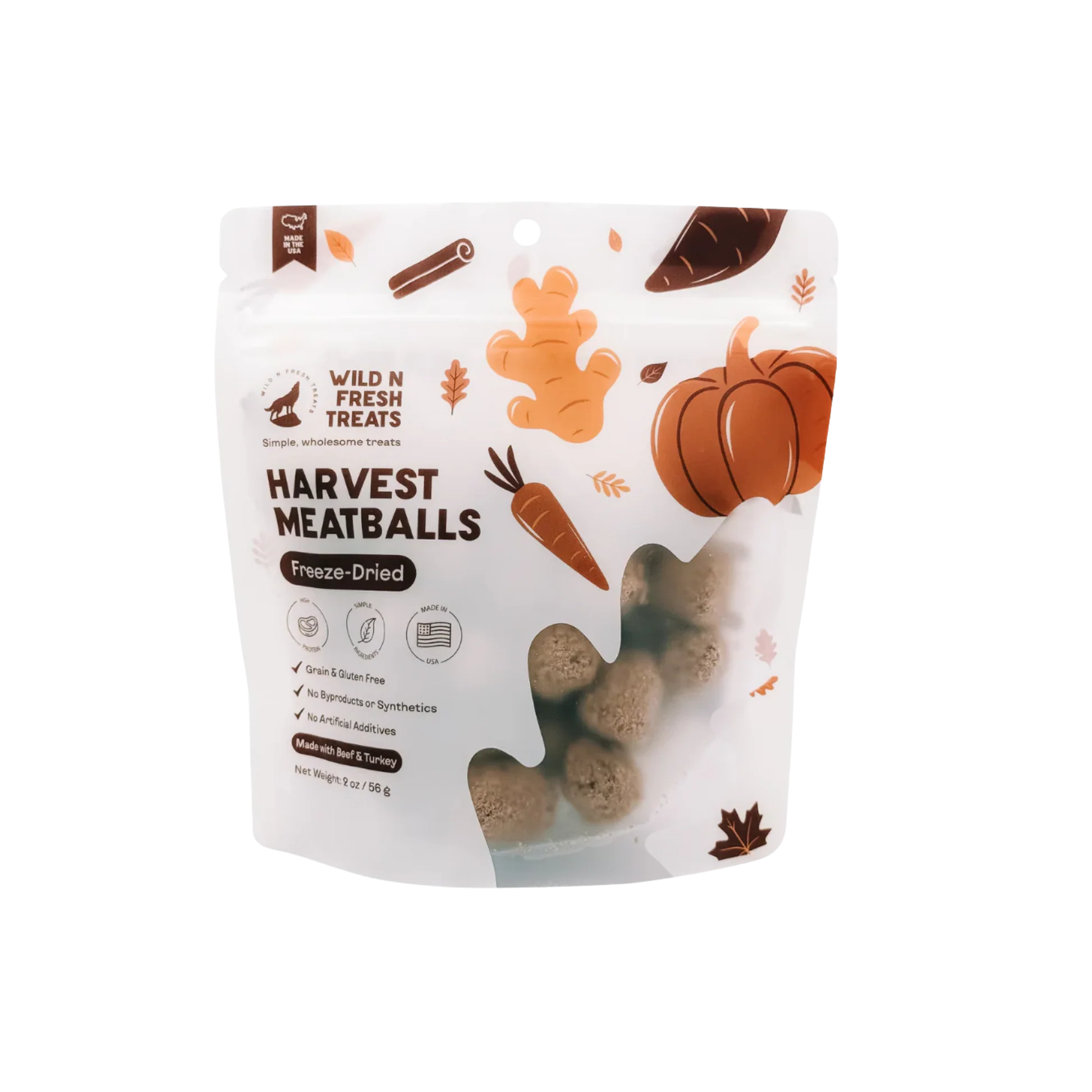 Selected Wild N Fresh ze-Dried Harvest Meatballs Specialty