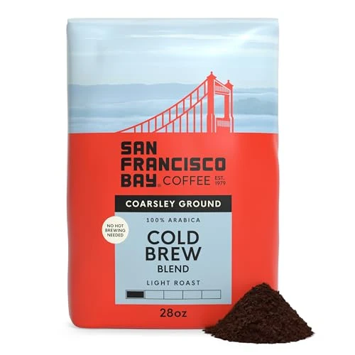 Advanced Coffee Cold Brew Blend Ground Coffee 28 Ounce Environmentally Friendly