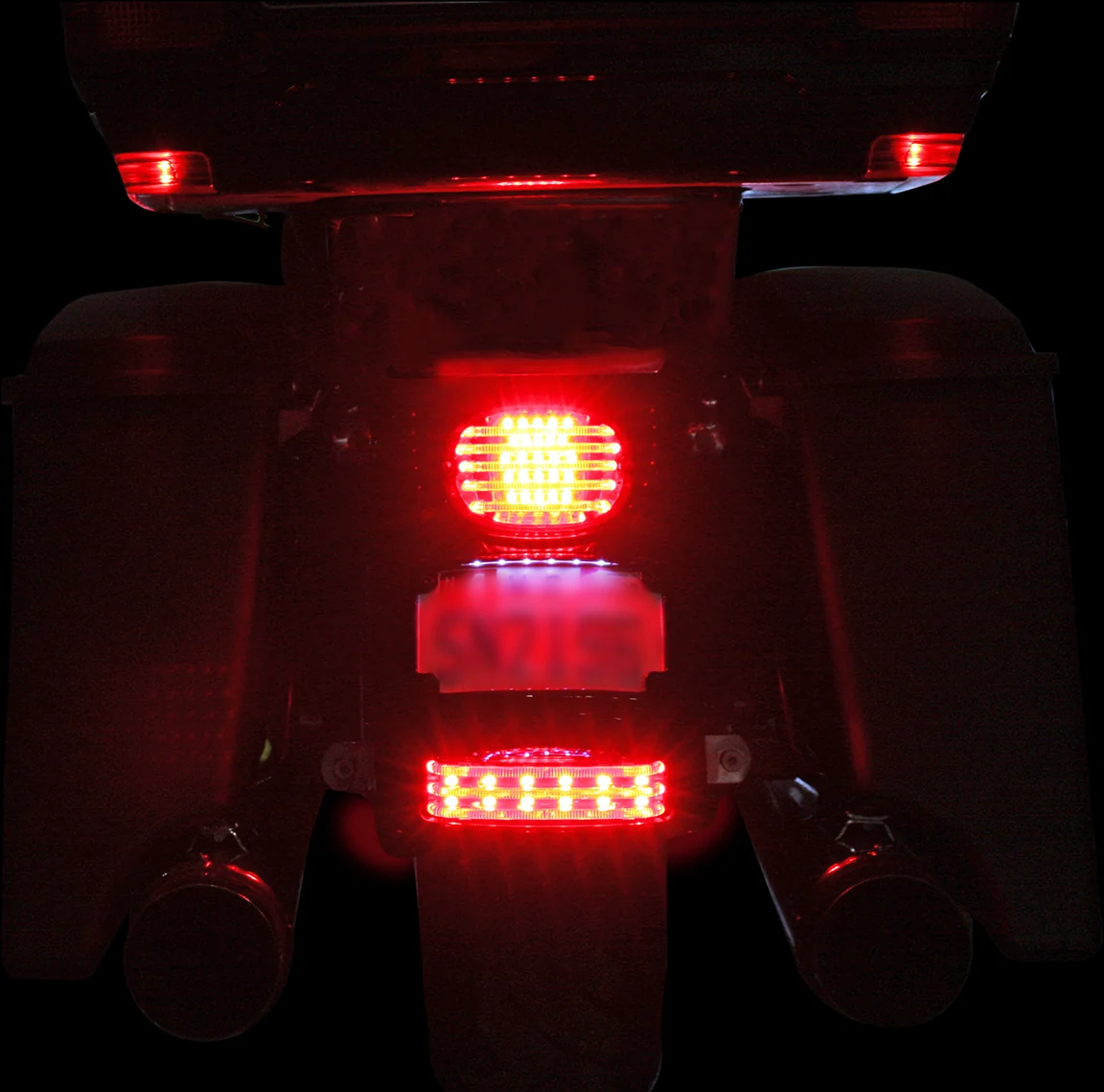 Artisan Custom Dynamics Fender Tip Light - Smoke Lens - Chrome PB-FT-TOUR-S-C Professional