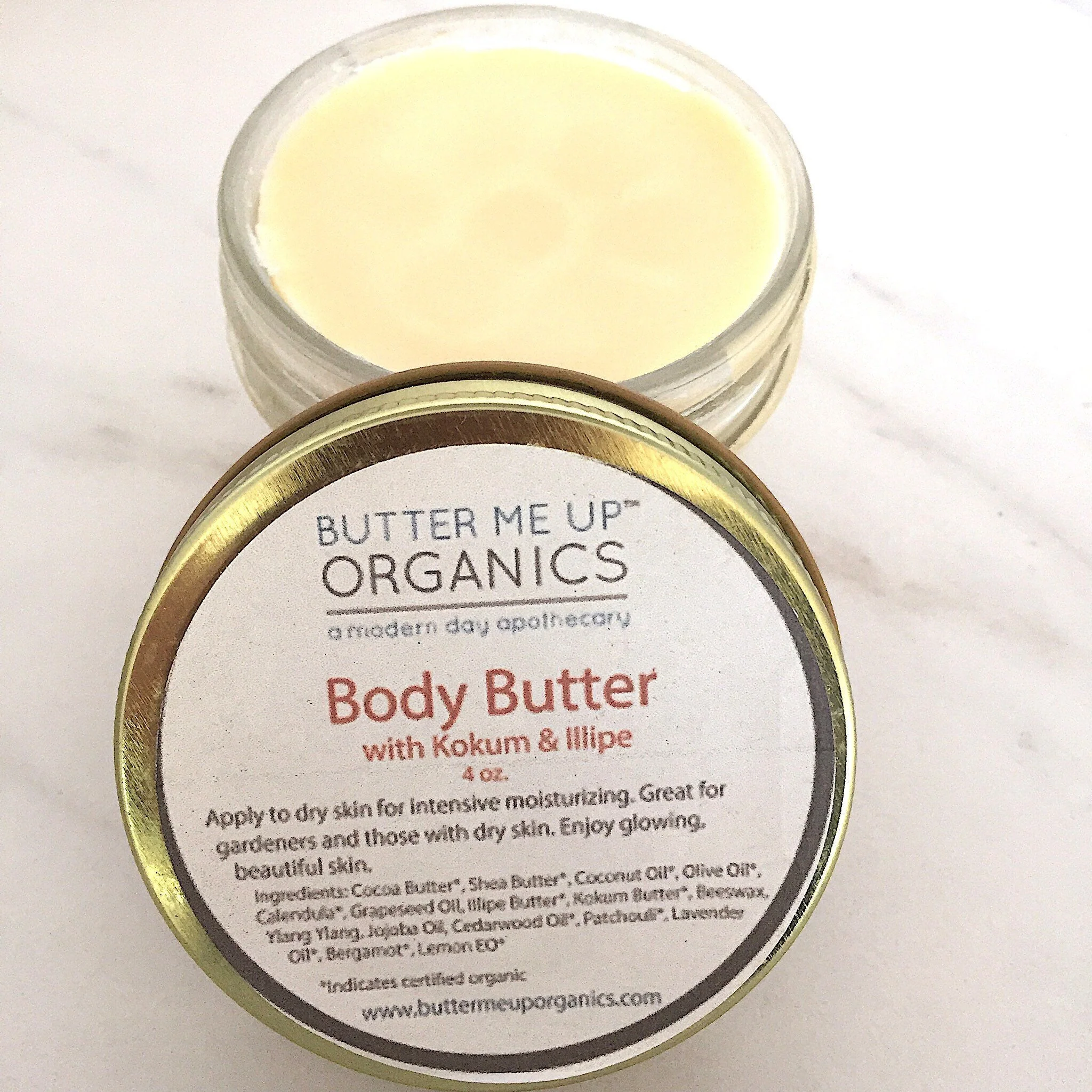 Advanced Organic Body Butter Gardener's Hands Gardner's Therapy Elbow Lotion Heel Lotion Dry Skin Dry Hands Foot Lotion Hydrating Trusted