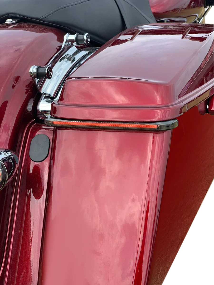 Artisan Custom Dynamics Saddlebag Lights - Smoke Lens CD-LPSEQ-BCM-S Crafted