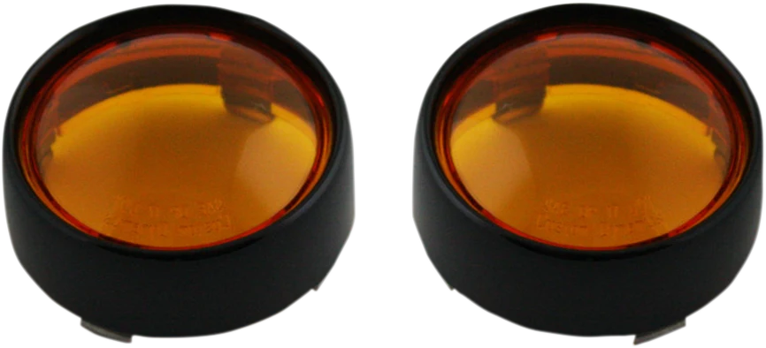 Elite Custom Dynamics Bullet Signal Lenses - Black Amber PB-B-BEZ-BA Luxury