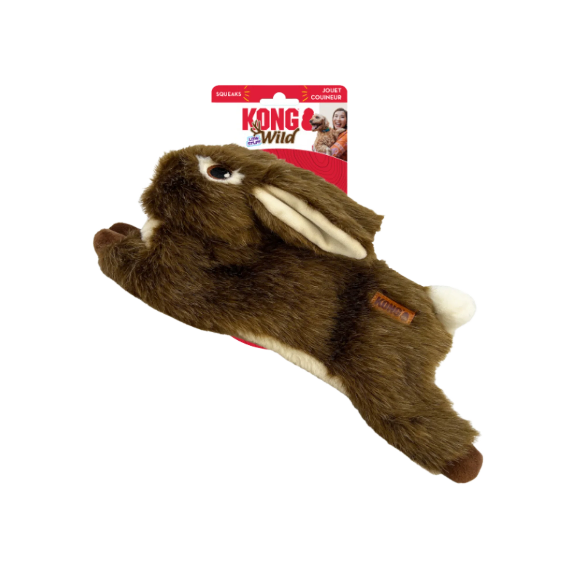 Authentic Kong Low Stuff Wild Rabbit Specialty