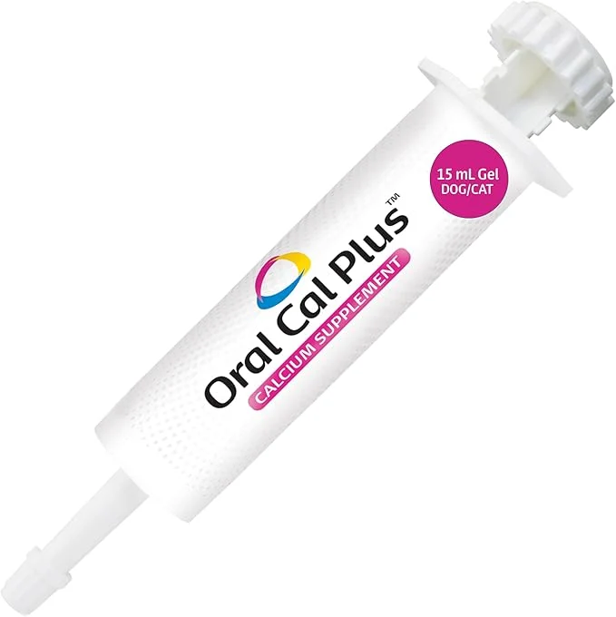 Consistent Breeder's Edge Oral Cal Plus Gel Whelping and Queening Calcium Supplement Gel for Dogs and Cats Delivers 3 Calcium Sources in Labor to Support Strong and Normal Contractions 15ml PasteAbout This Natural