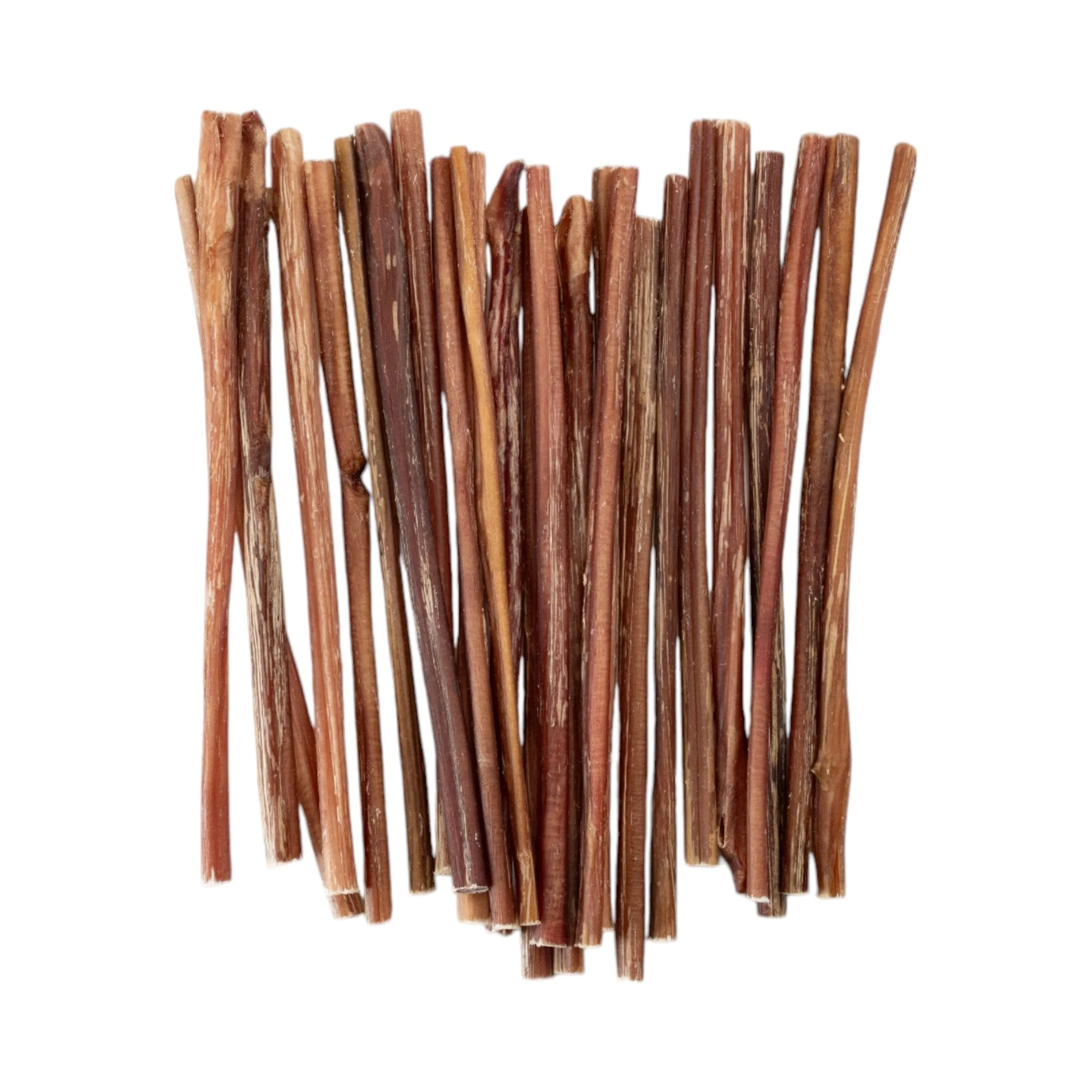 Unique All-Natural Beef Bully Stick Dog Treats – Nutrient-Rich and High-Protein – 12-Inch Thin 25 Case Safe