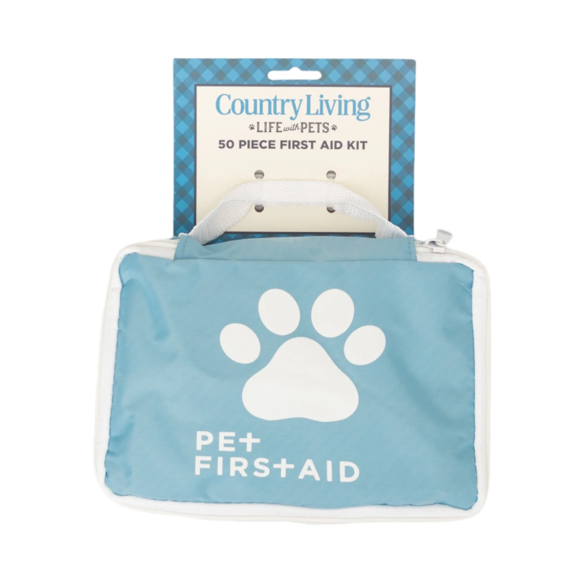 Pure Country Living 50-Piece Pet Travel First Aid Kit for Emergencies Safety Adventure On-the-Go Pet Care Superior