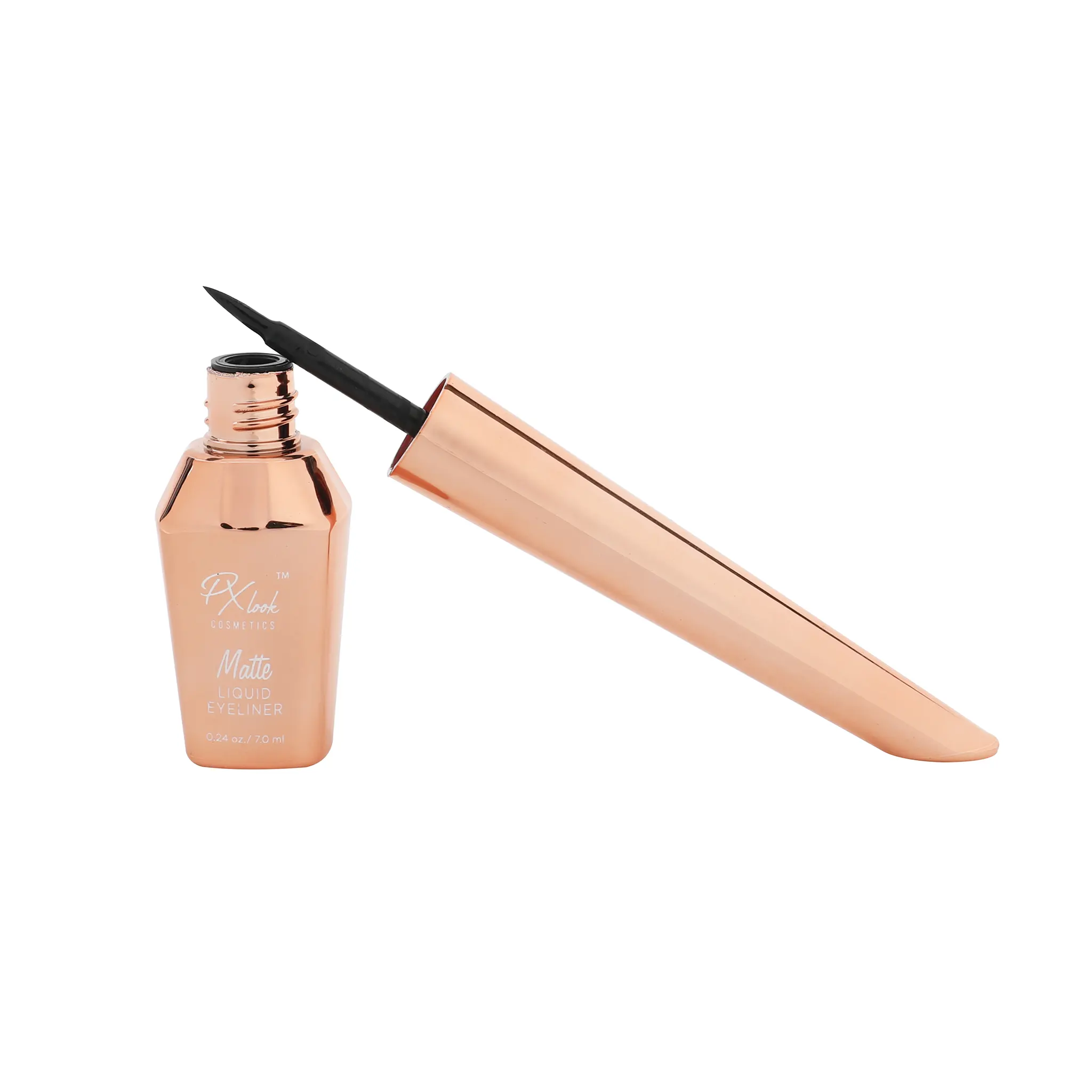 Expertly Made Black Matte Liquid Eyeliner Natural