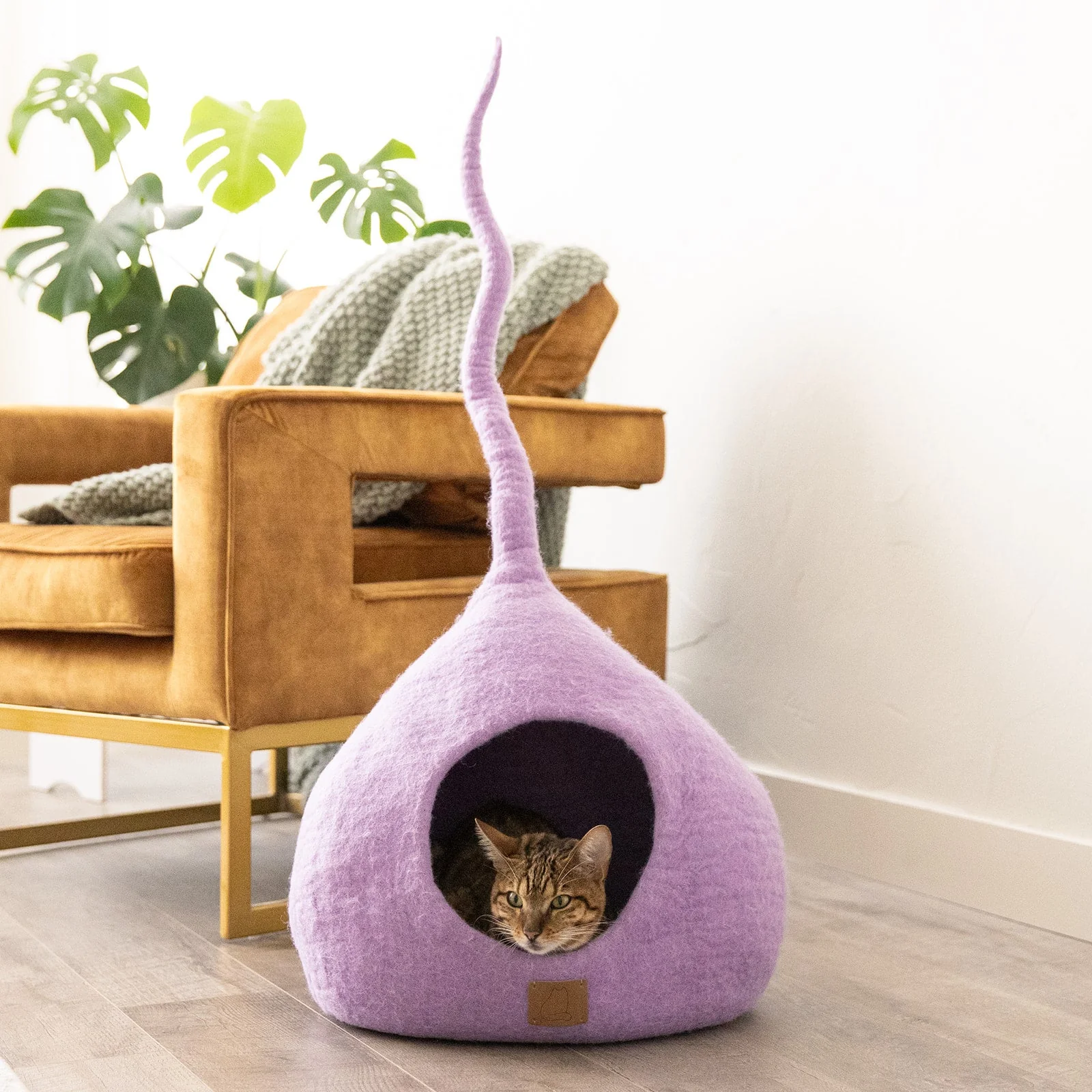 Artisan Lilac Purple Tail Style Cave Carefully Designed