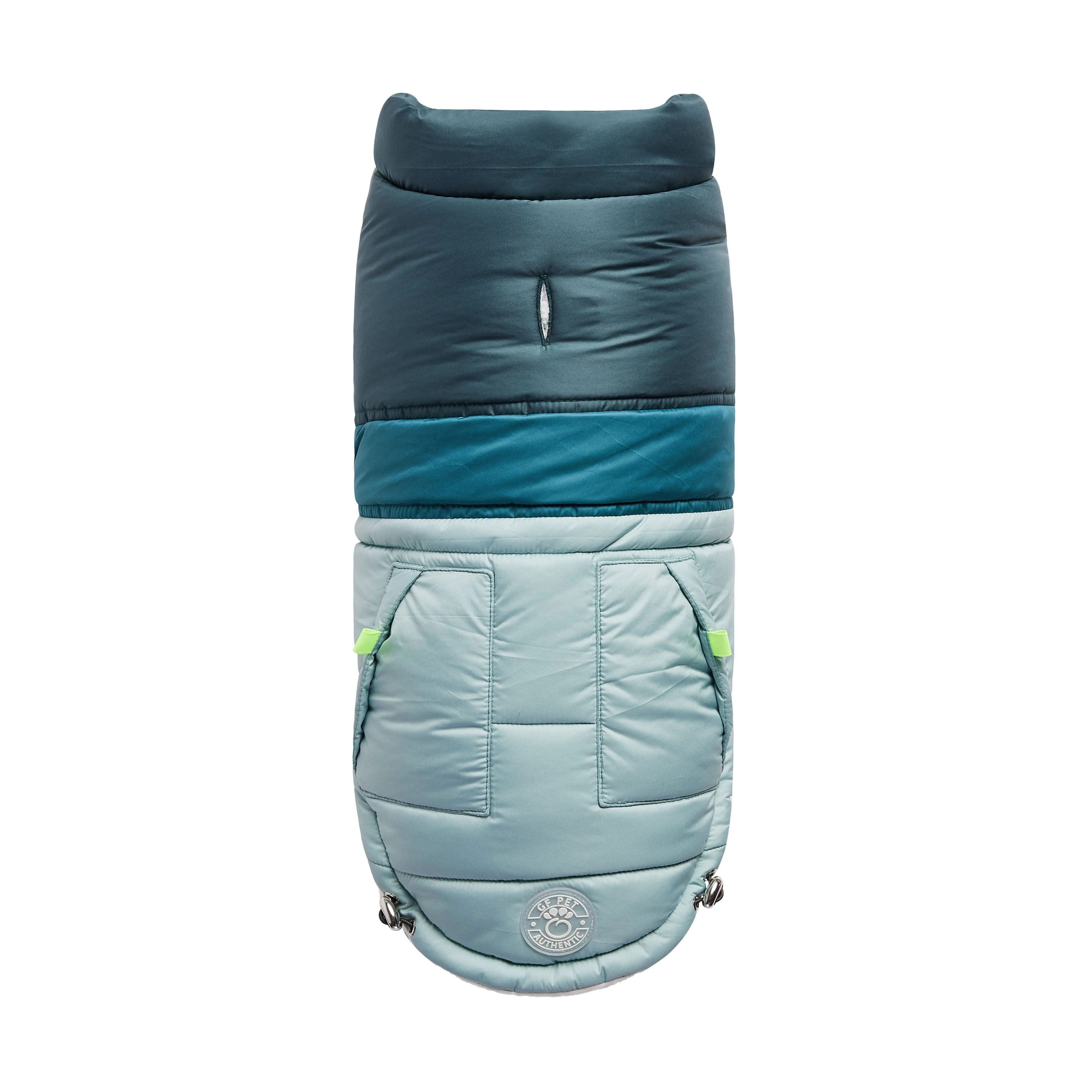 Practical Retro Puffer - Light Blue Sustainable