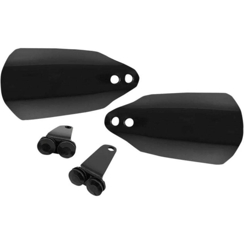 Organic Memphis Shades - Black Handguard - Harley-Davidson Dyna FLHR FXST FLST XL Open Box Clean