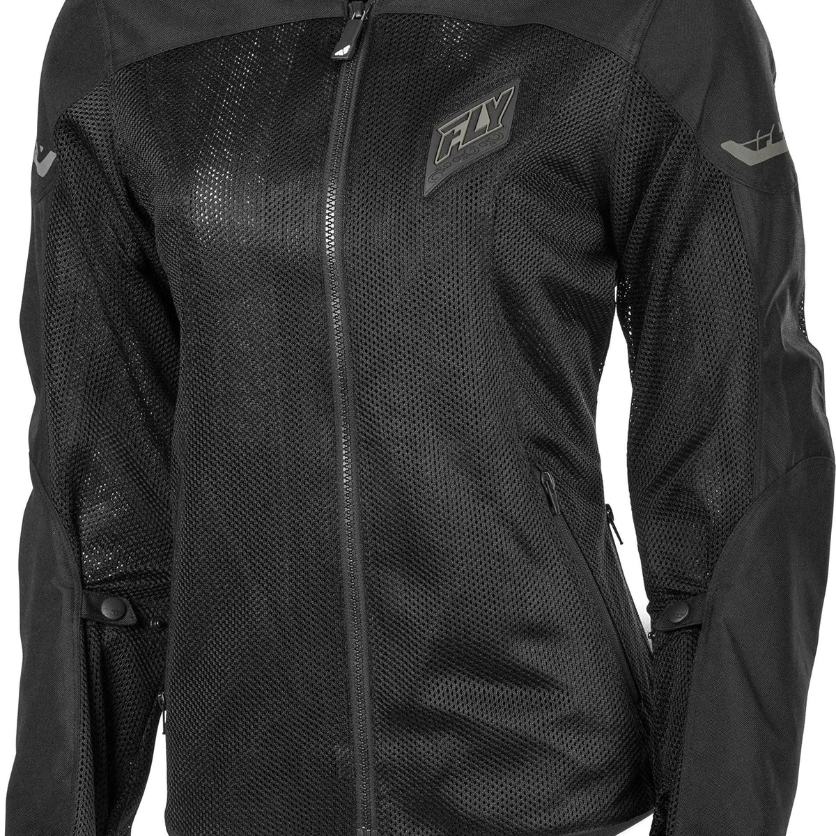 High-Quality Fly Racing - Women's Flux Air Mesh Jacket - Black - M Certified