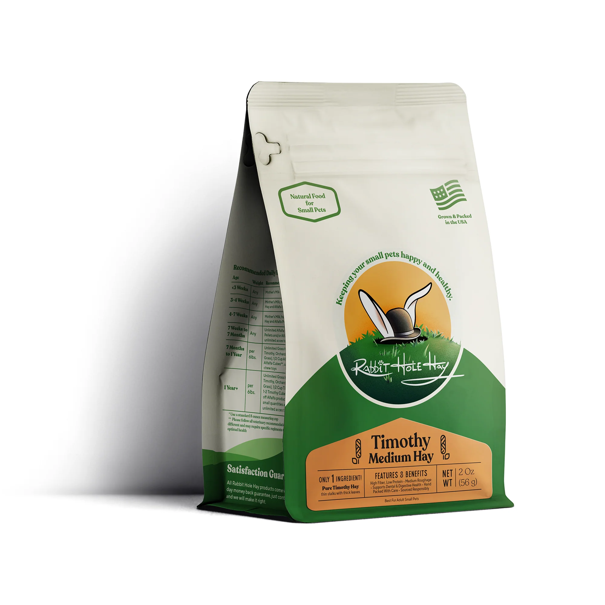 World-Class Rabbit Hole Hay Ultra Premium Medium Timothy Hay Traditional