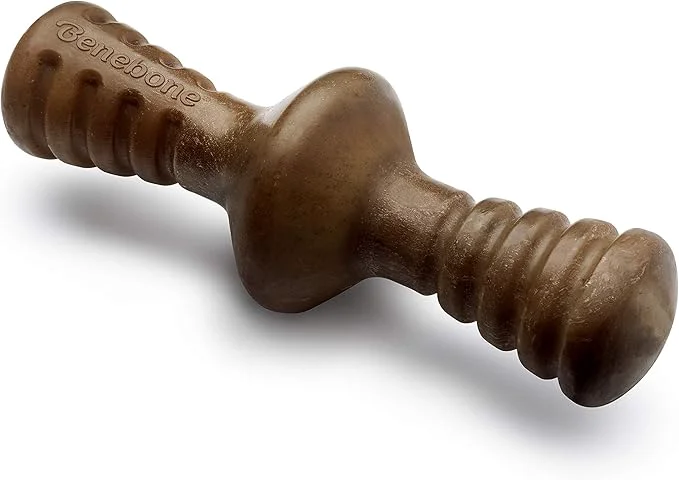 Unique Benebone Zaggler Rolling Dog Chew Toy for Aggressive Chewers Bacon Made in USA GiantAbout This Next-Generation