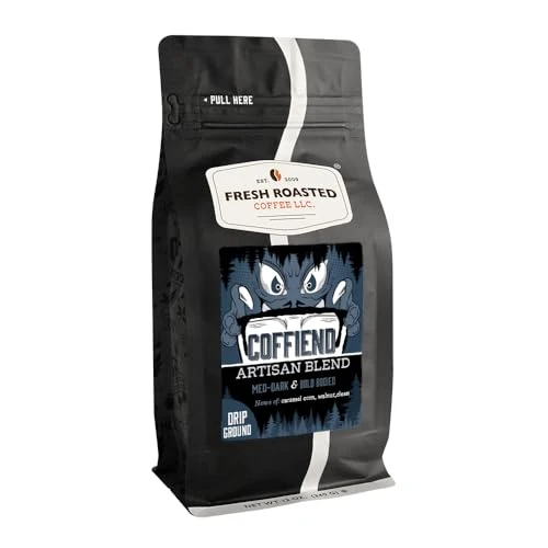 World-Class Coffiend Drip Ground Coffee 12 Ounce Soft