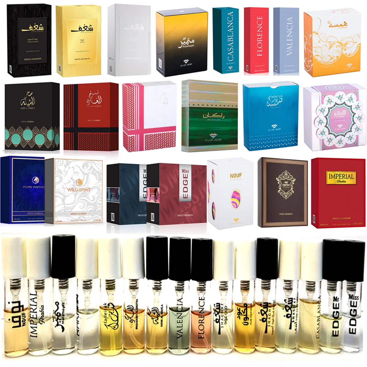 Breathable EDP Sample Kits Easy-to-Use