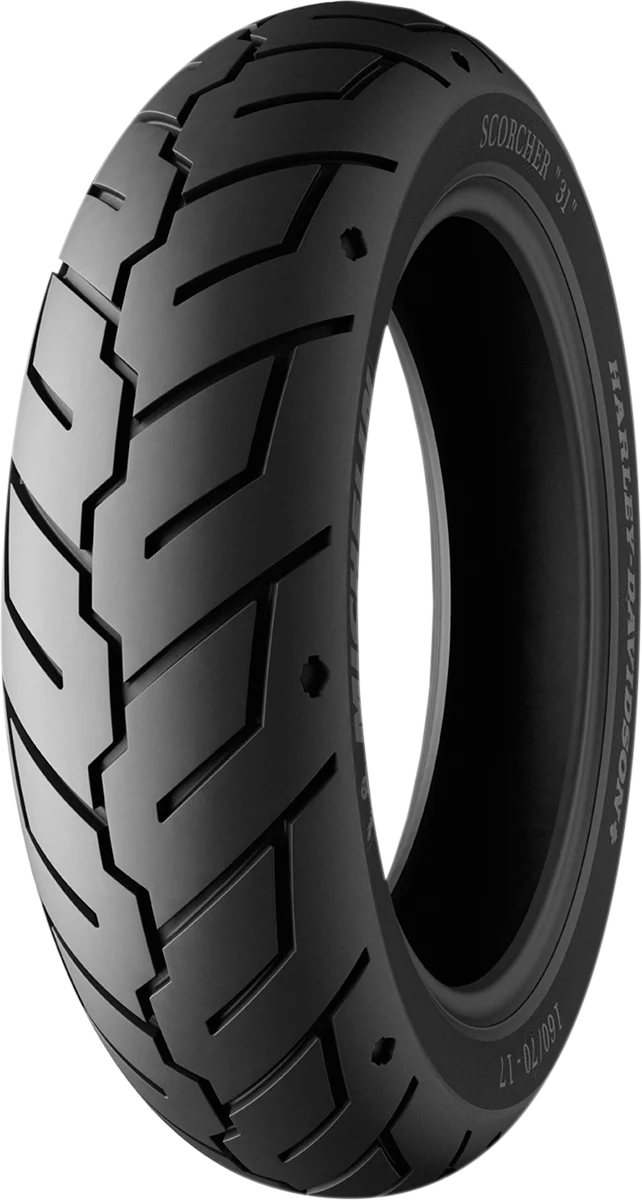 Comfortable MICHELIN Tire - Scorcher 31 - Rear - 180 60B17 - 75V 34050 Safe