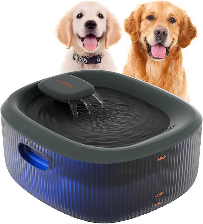 Reliable WOPET Dog Water Fountain for Large Dogs 6L 205oz 1.7Gal Automatic Dog and Cat Authentic
