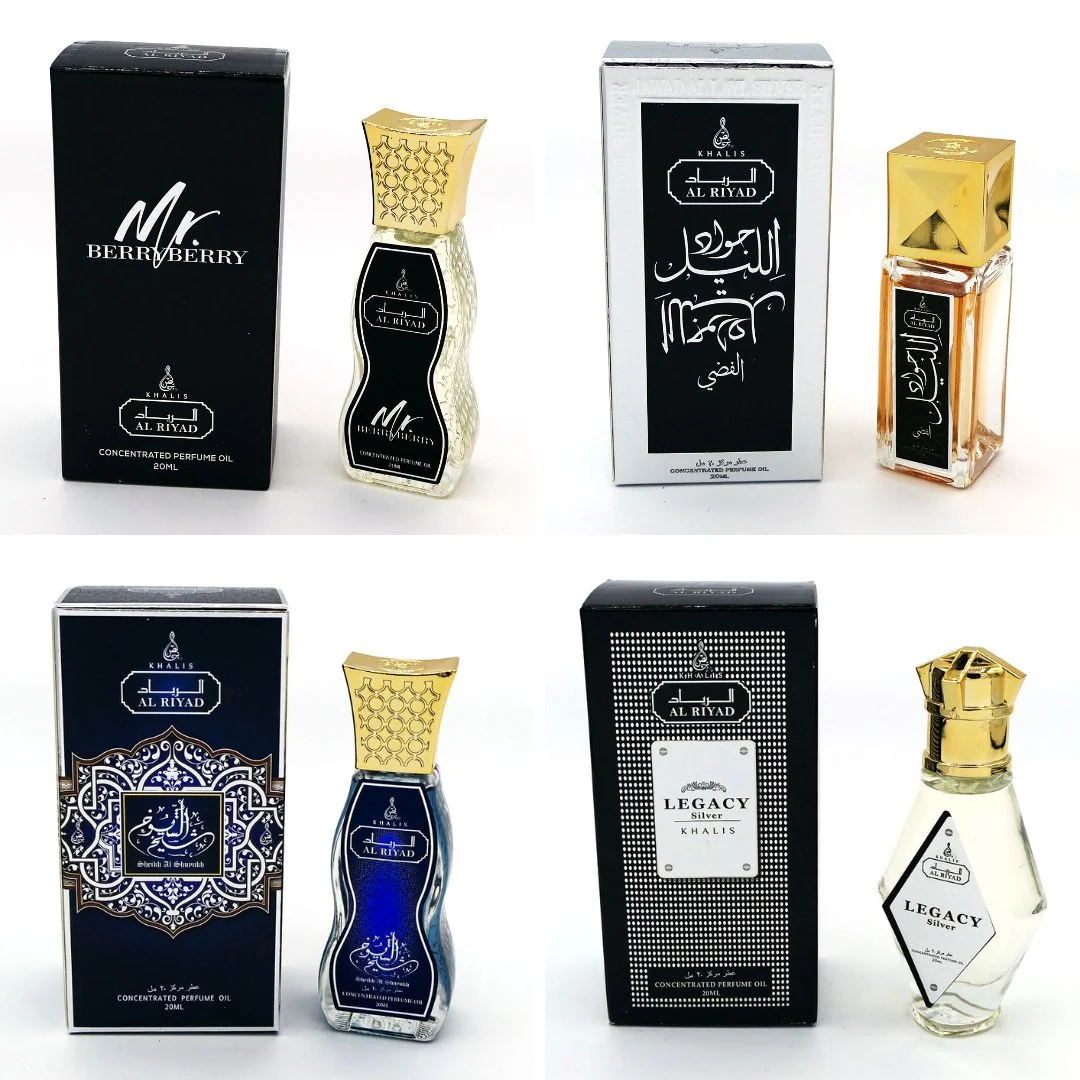 Organic Sleek and Suave Scent Pack Perfume Oils Optimized