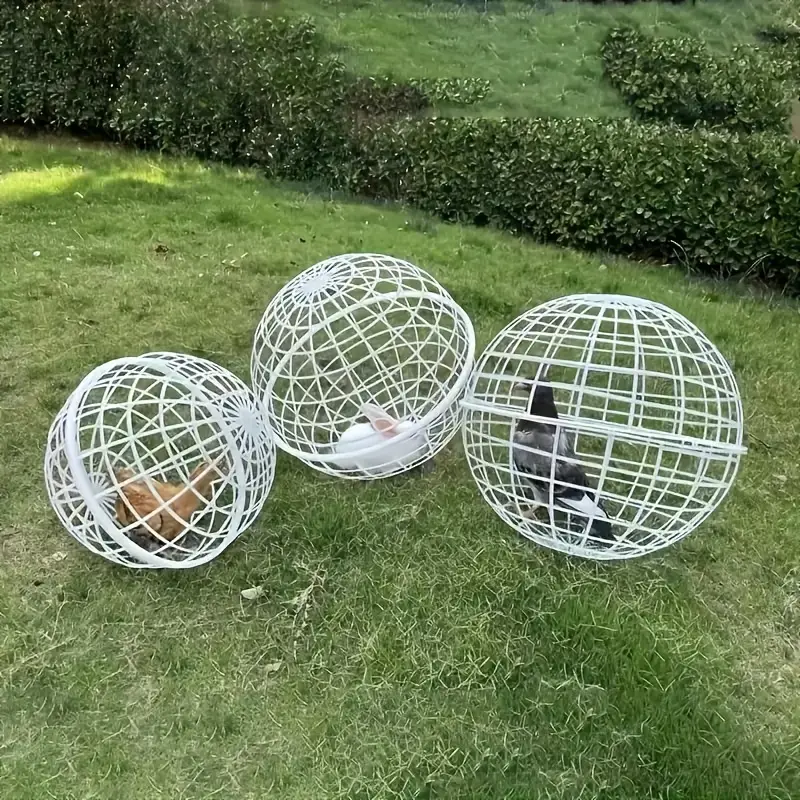 Refined Rolling Plastic Chicken Cage Premium