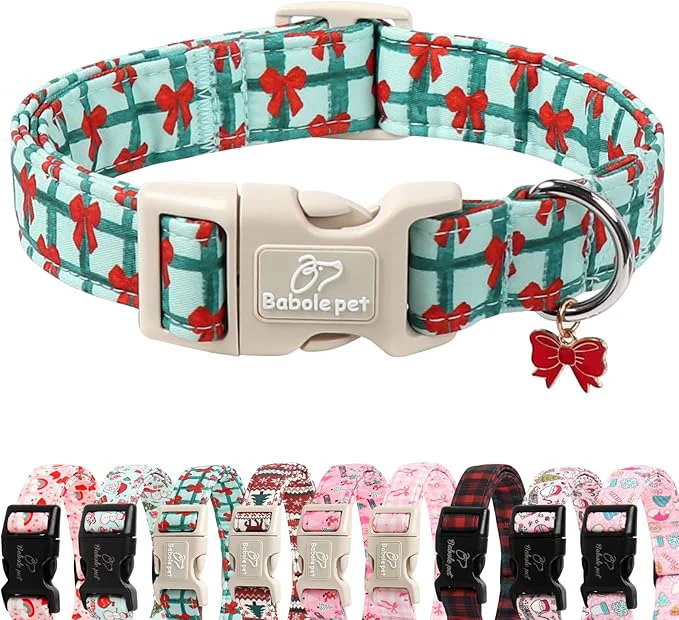 Dependable Christmas Dog Collar for Puppy Small Dogs Trusted