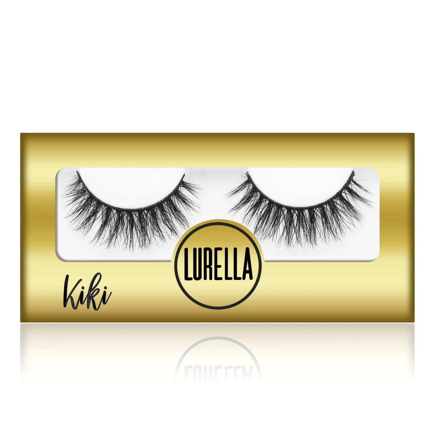 Authentic 3D Mink Eyelashes - Kiki Solid
