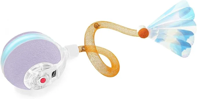 Carefully Designed Interactive Cat Toys for Indoor Cats The 3rd Generation Agile Moving Cat Ball Modern