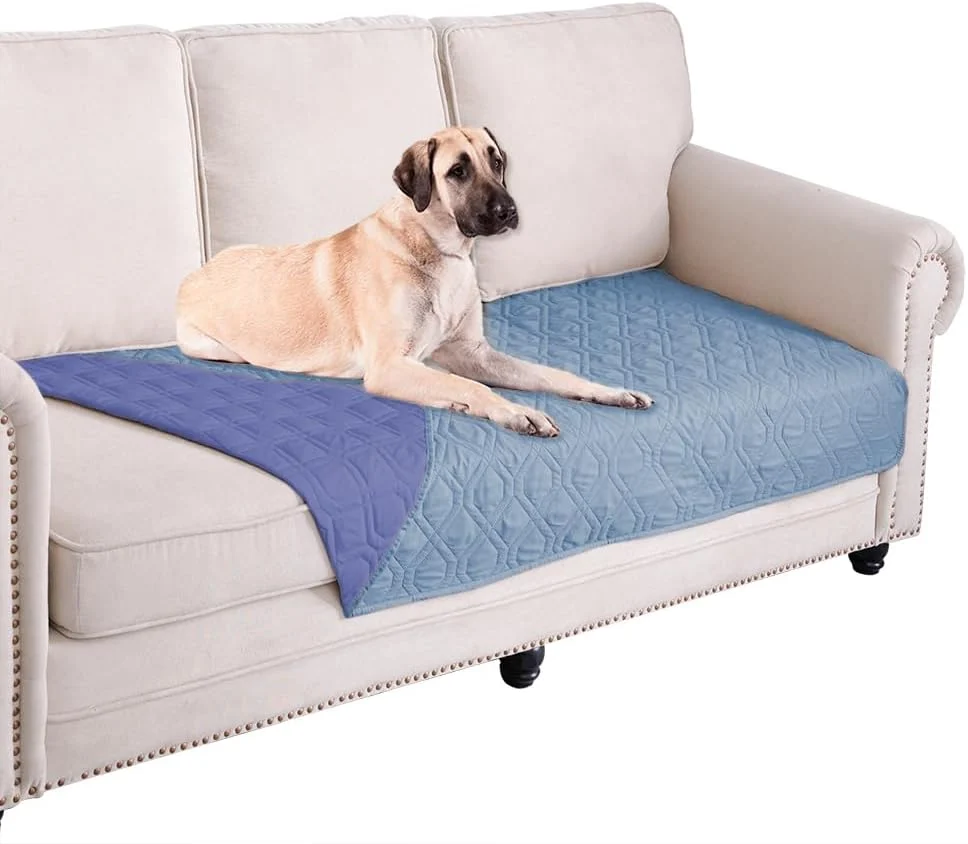 Classic Ameritex Waterproof Dog Bed Cover Pet Blanket for Furniture Bed Couch Sofa Reversible Expertly Made
