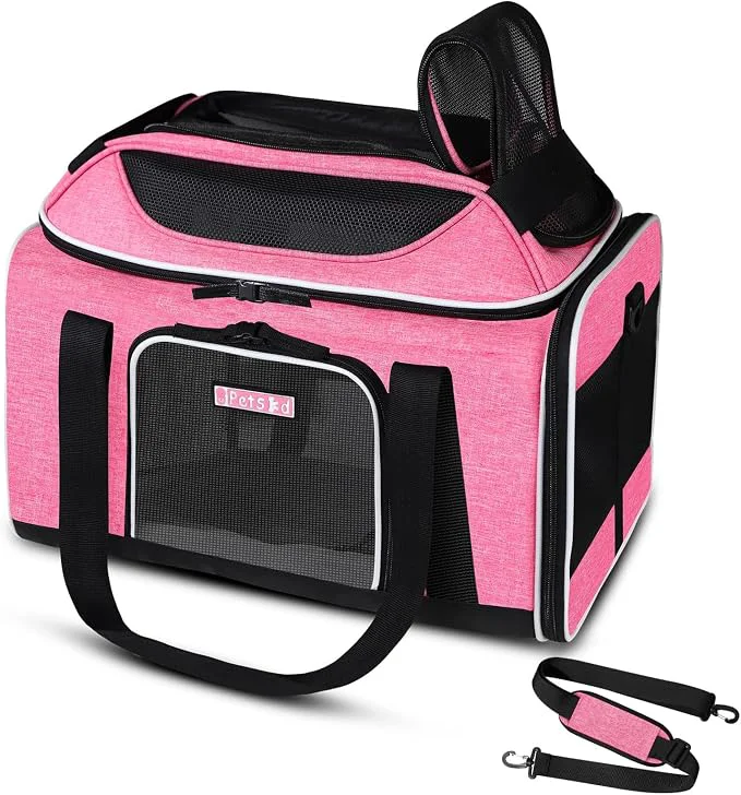 Innovative Petskd Top-Expandable Pet Carrier 18x13x9.5 Inches Southwest Airline Fast