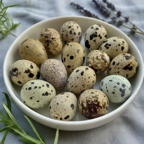 Responsible Coturnix Quail Fertile Hatching Eggs 12 Count Carefully Sourced and Selected for Quality I for Incubation and Sustainable Egg Hatching from Family Farms and Hatcheries picked daily fresh Natural