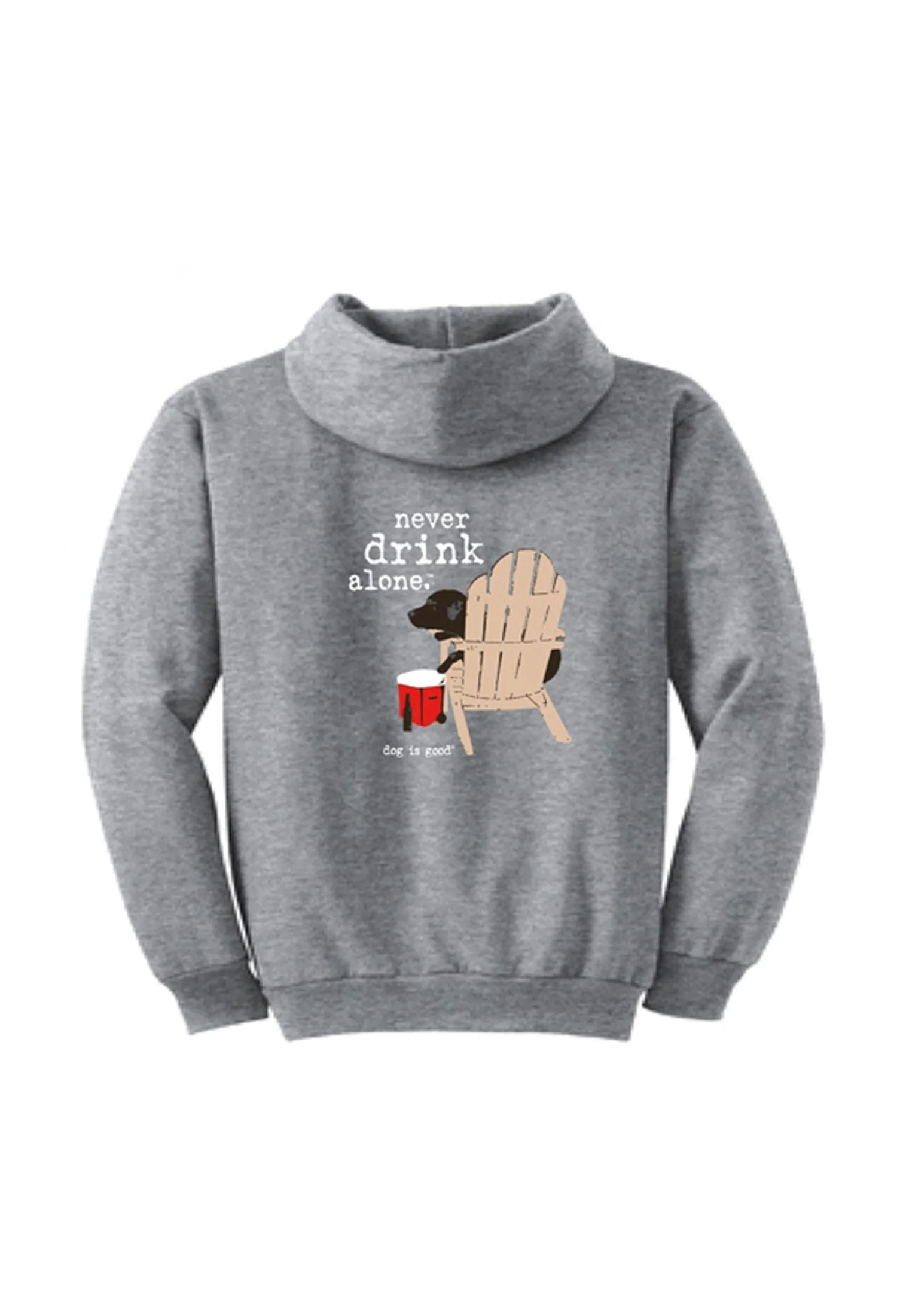 Authentic Hoodie Drink Alone Elegant