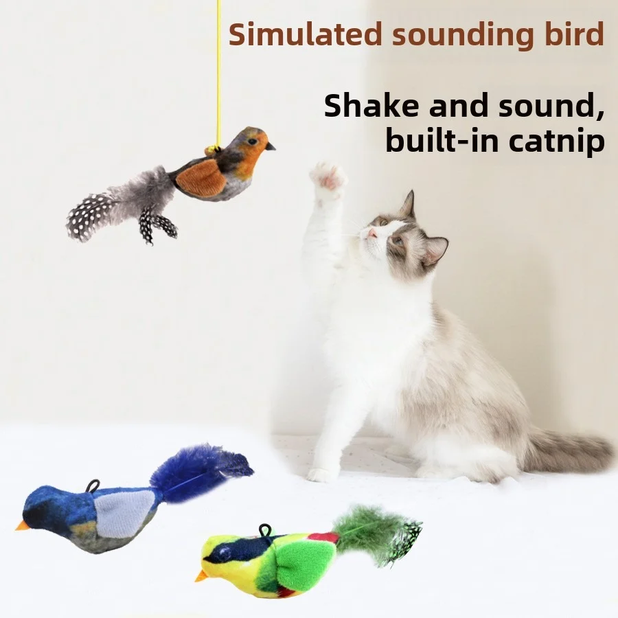 Verified Pet Sound Bird Toy Safe Material Durable And Anti-bite Alleviate Pet Anxiety Casual