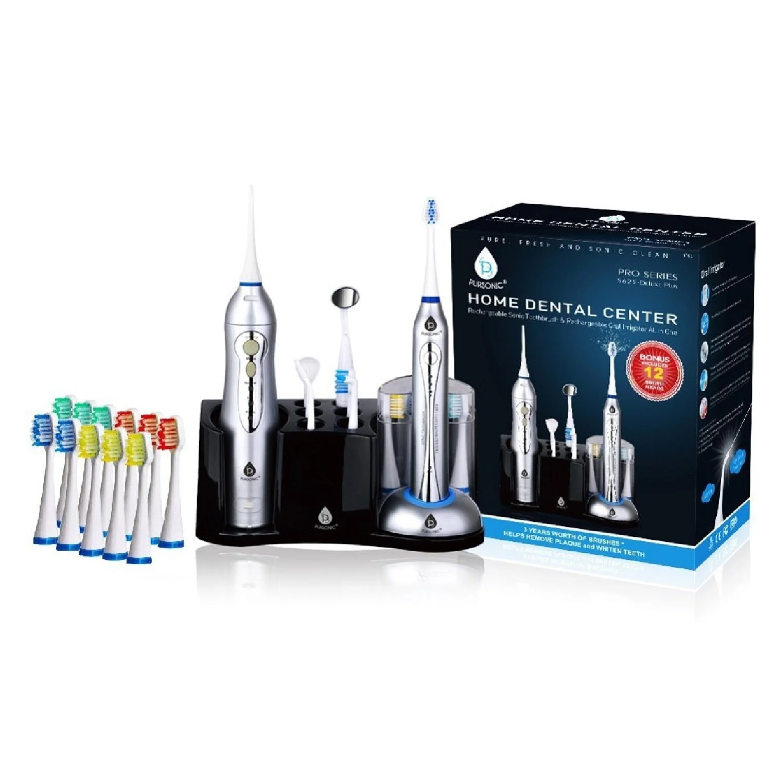 Original Design Rechargeable Electric Toothbrush and Rechargeable Water Flosser Luxury