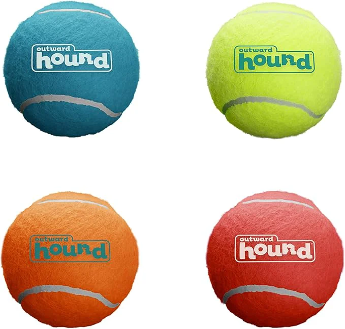 Organic Outward Hound Squeaker Ballz – Squeaky Tennis Balls Exceptional