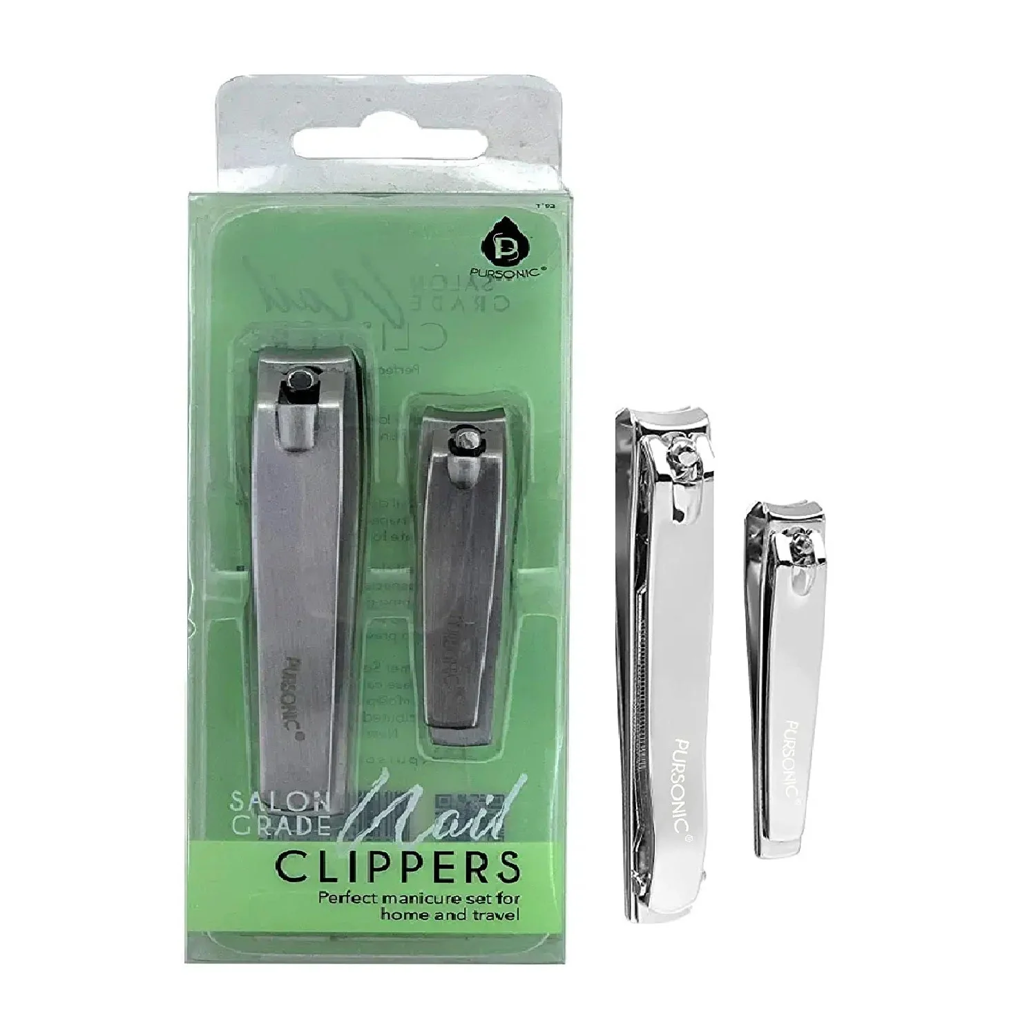 Outstanding Salon Grade Premium 2 Pack Nail Clipper Stylish