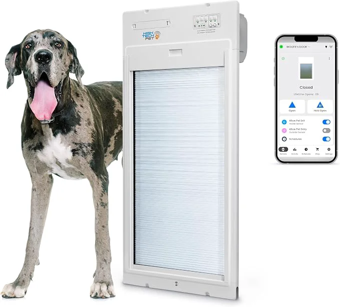 Carefully Designed Power Pet Automatic ROLL UP Door by High Tech Pet Brand Top-Quality