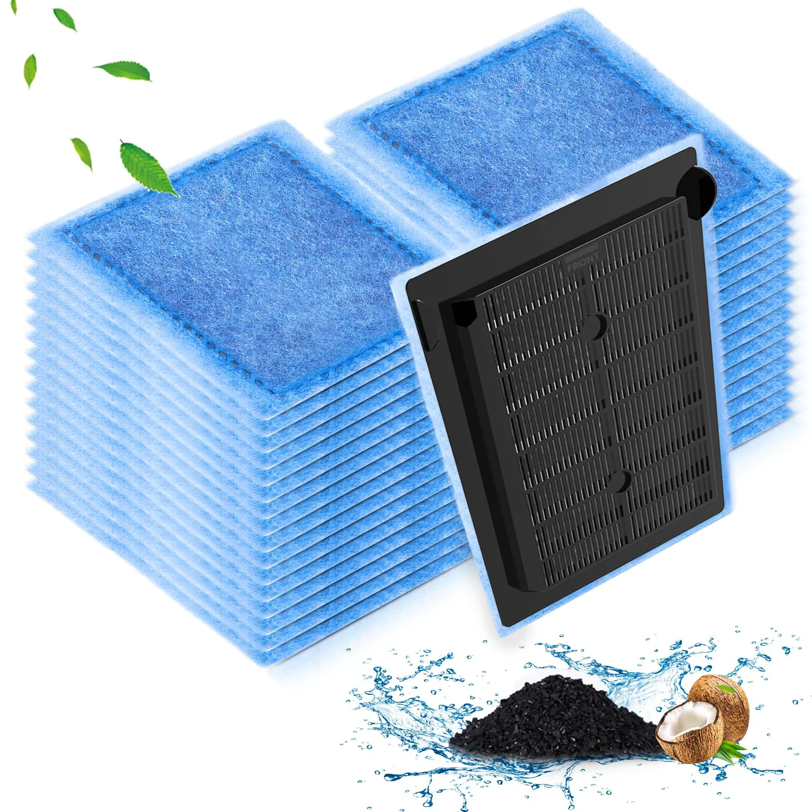 Fast Umlecoa Rite-Size C Filter Cartridges for MarineLand Penguin PRO 275 375 Penguin 200 350 – 8 16 32 Pack Solid