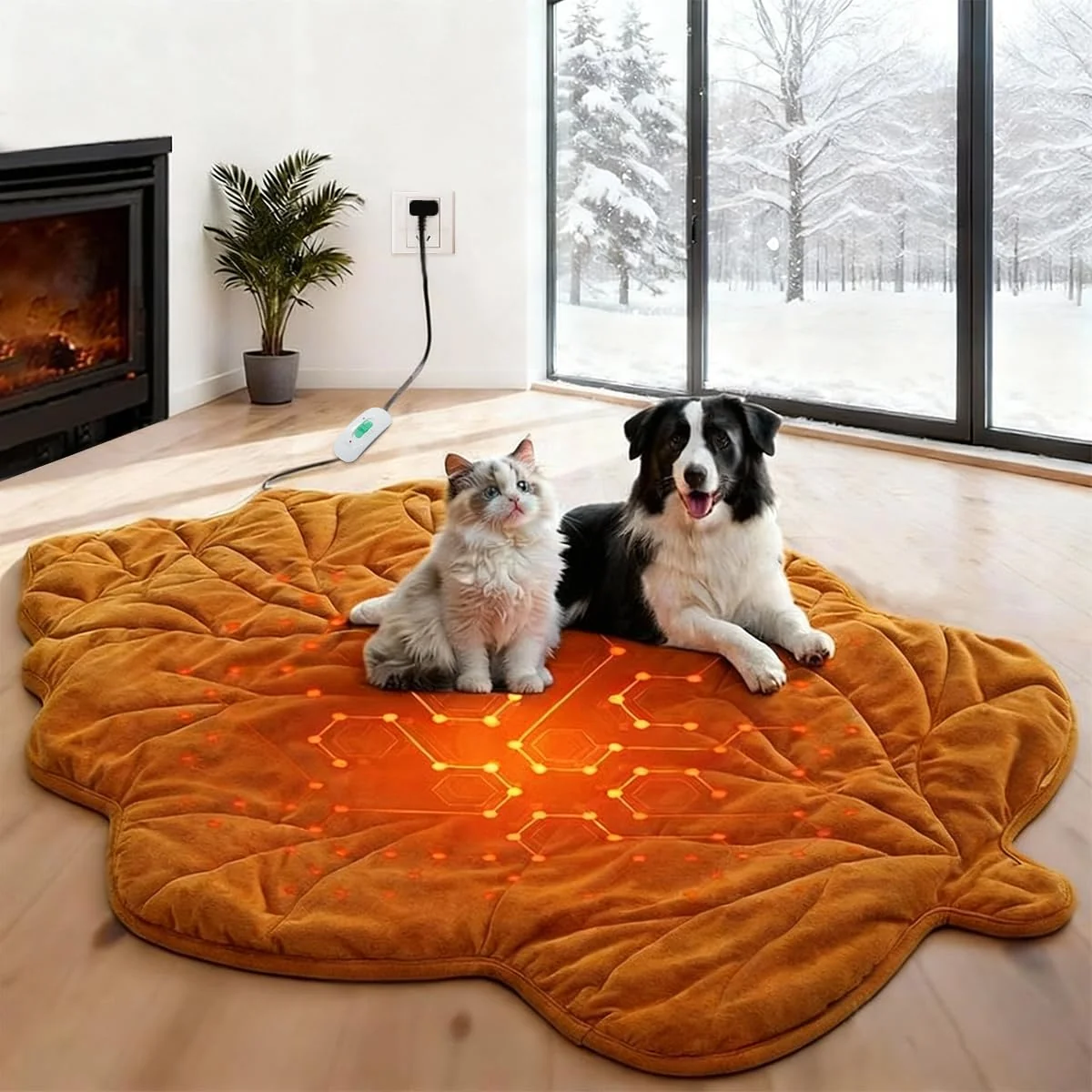 Trusted Vagascape Extra Large Dog Heating Pad – Waterproof Adjustable Temperature 57x47 inches Fine Crafted