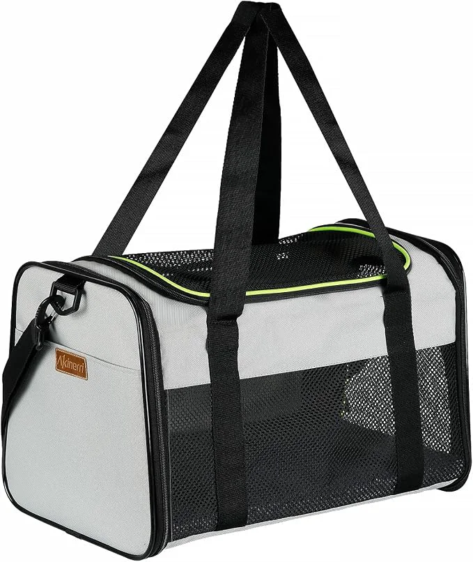 Pure Cat Carrier - Portable Foldable Dog Pet Carrier Soft-Sided Pet Bag up to 28 Lbs Original Design