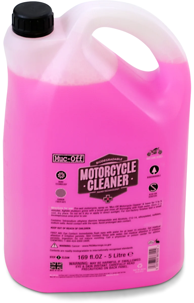 Refined MUC-OFF USA Nano Tech Motorcycle Cleaner - 5L 667US Healthy