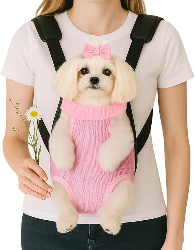 High-Grade Mosago Dog Backpack Carrier Thick Straps Cushion Pet Sling Front Backpacks Carefully Designed